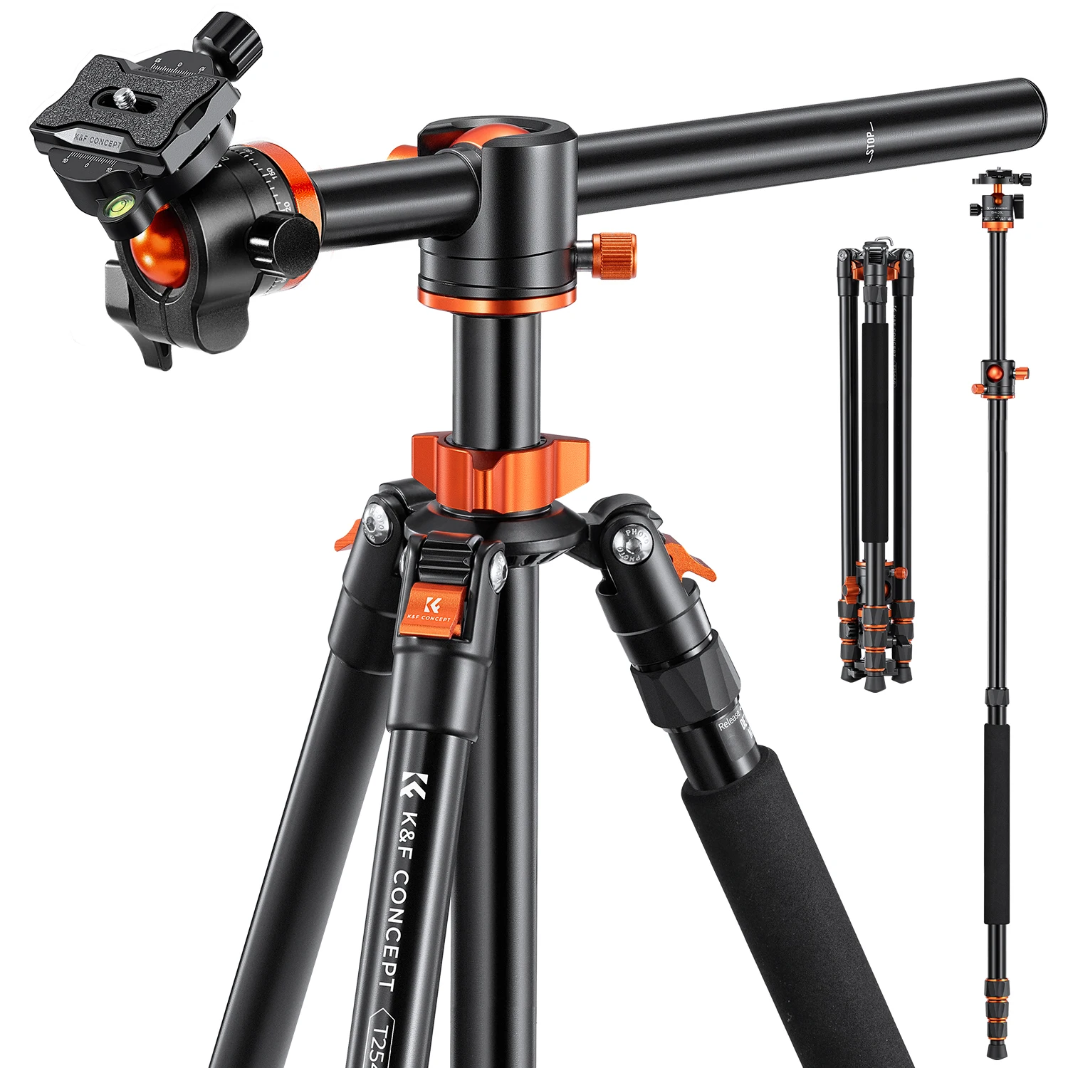 K&F Concept Treppiede con Braccio Estensibile